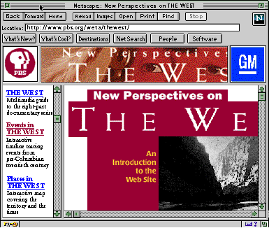 [Screen Shot: PBS's, 'The West']